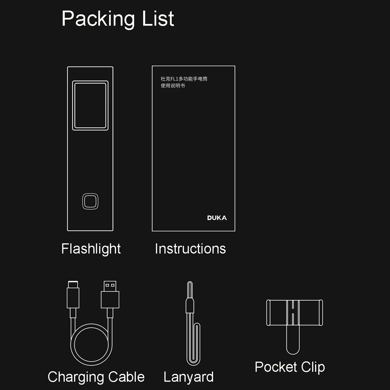 قیمت چراغ قوه چندمنظوره دوکا