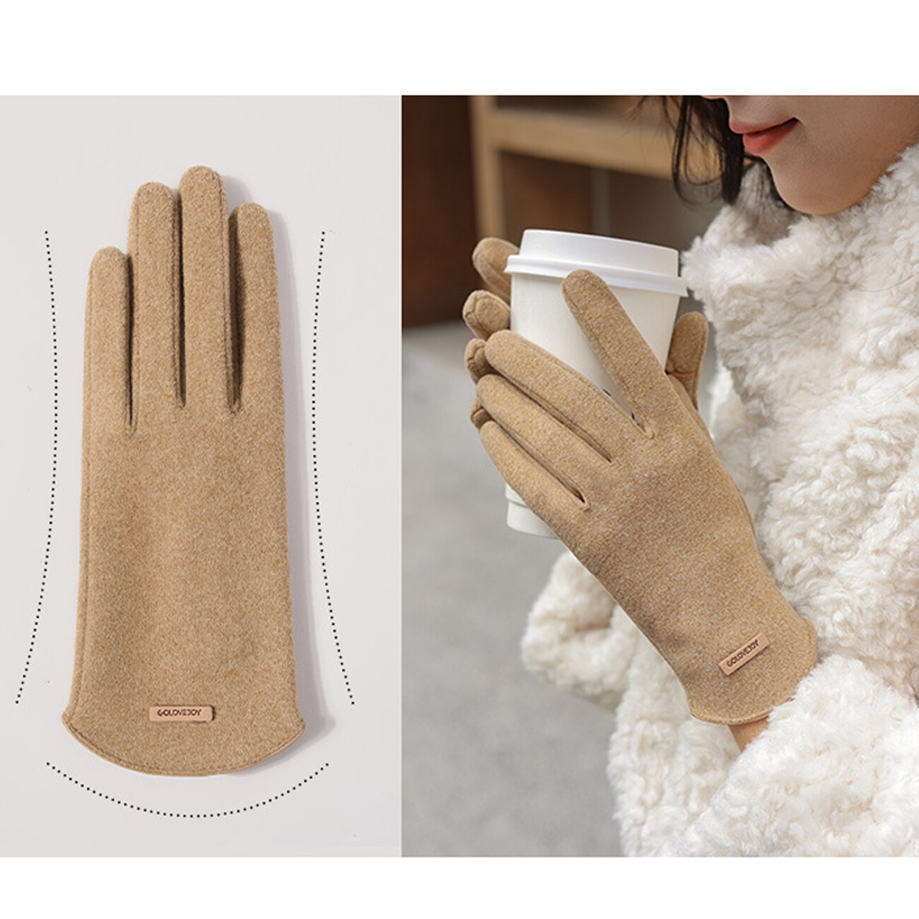 دستکش زنانه گولووجوی