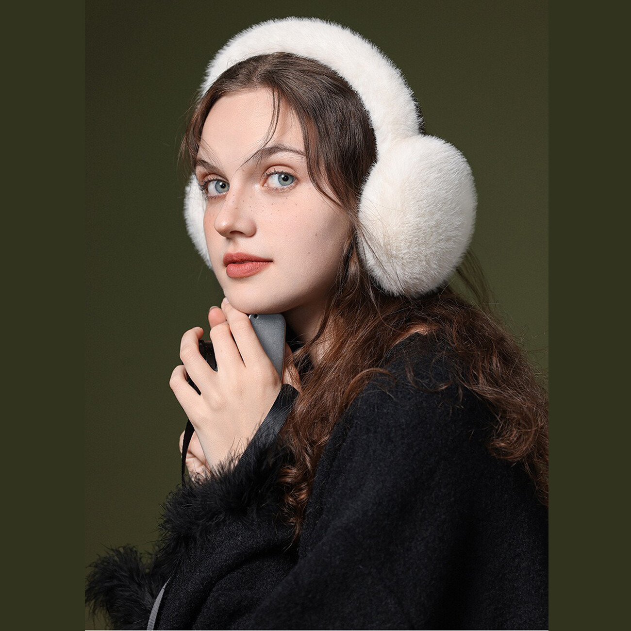 خرید گوش گیر پشمی دخترانه گولووجوی