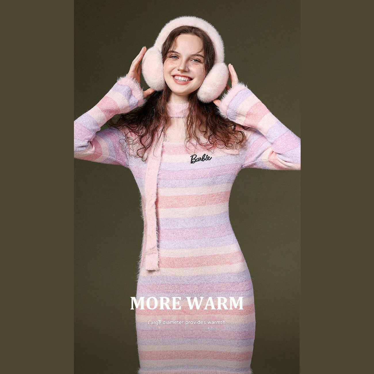 فروش گوش گیر پشمی دخترانه گولووجوی