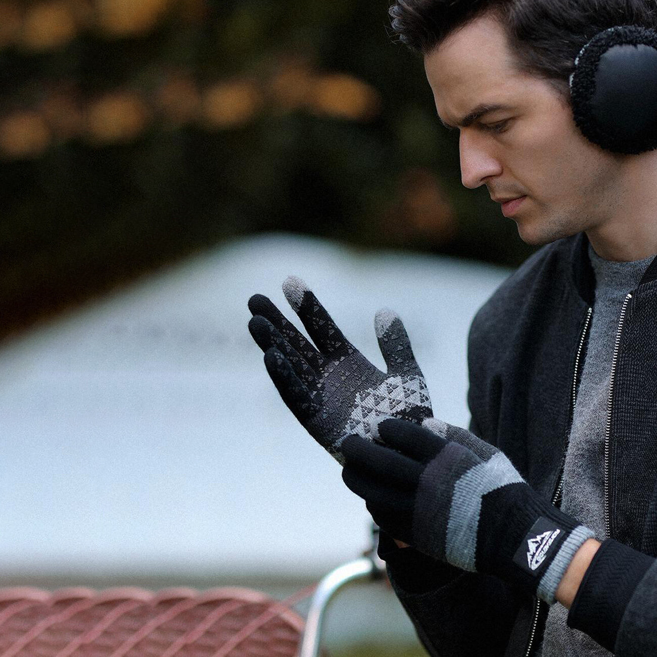 قیمت دستکش زمستانی بافتنی مردانه