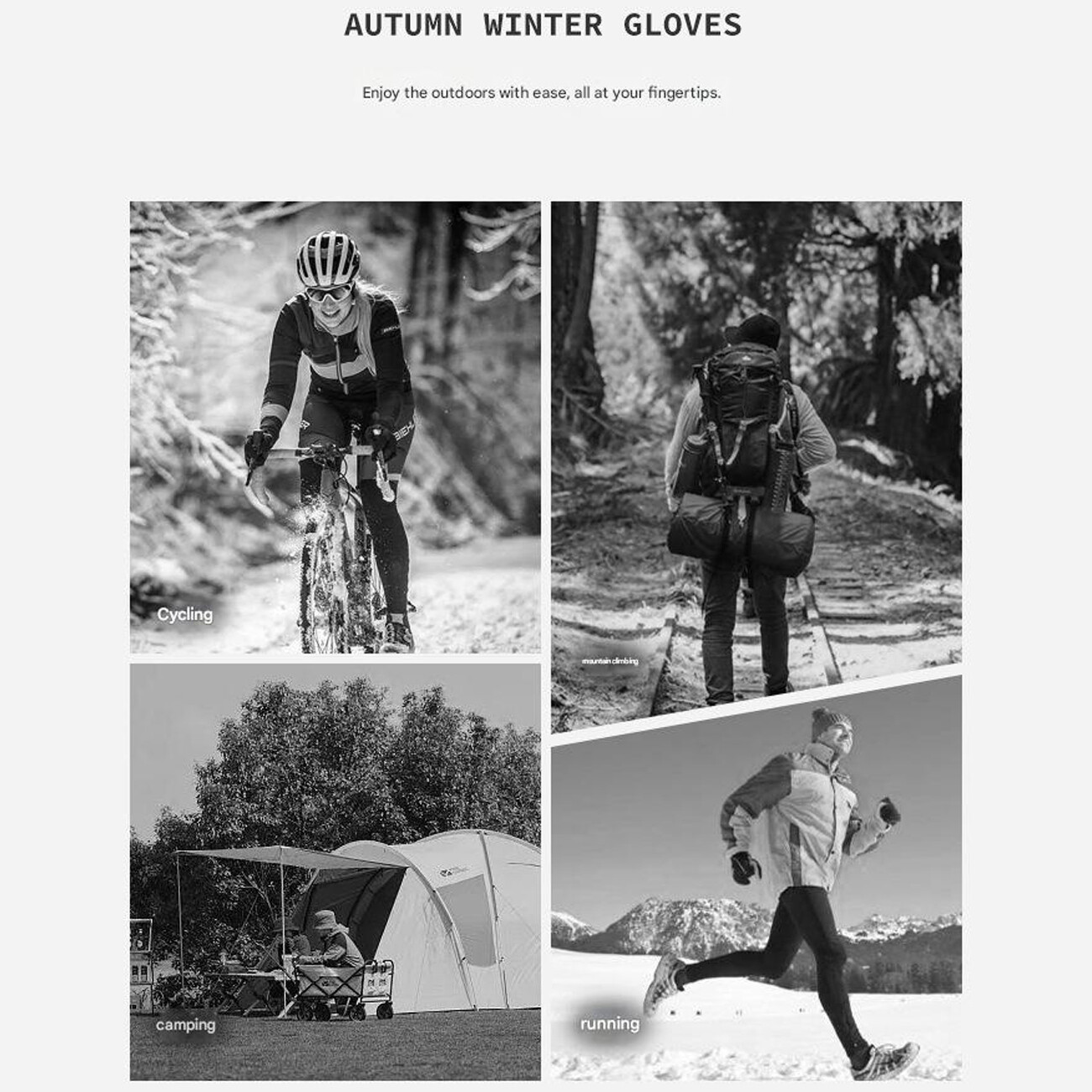 دستکش زمستانی مردانه