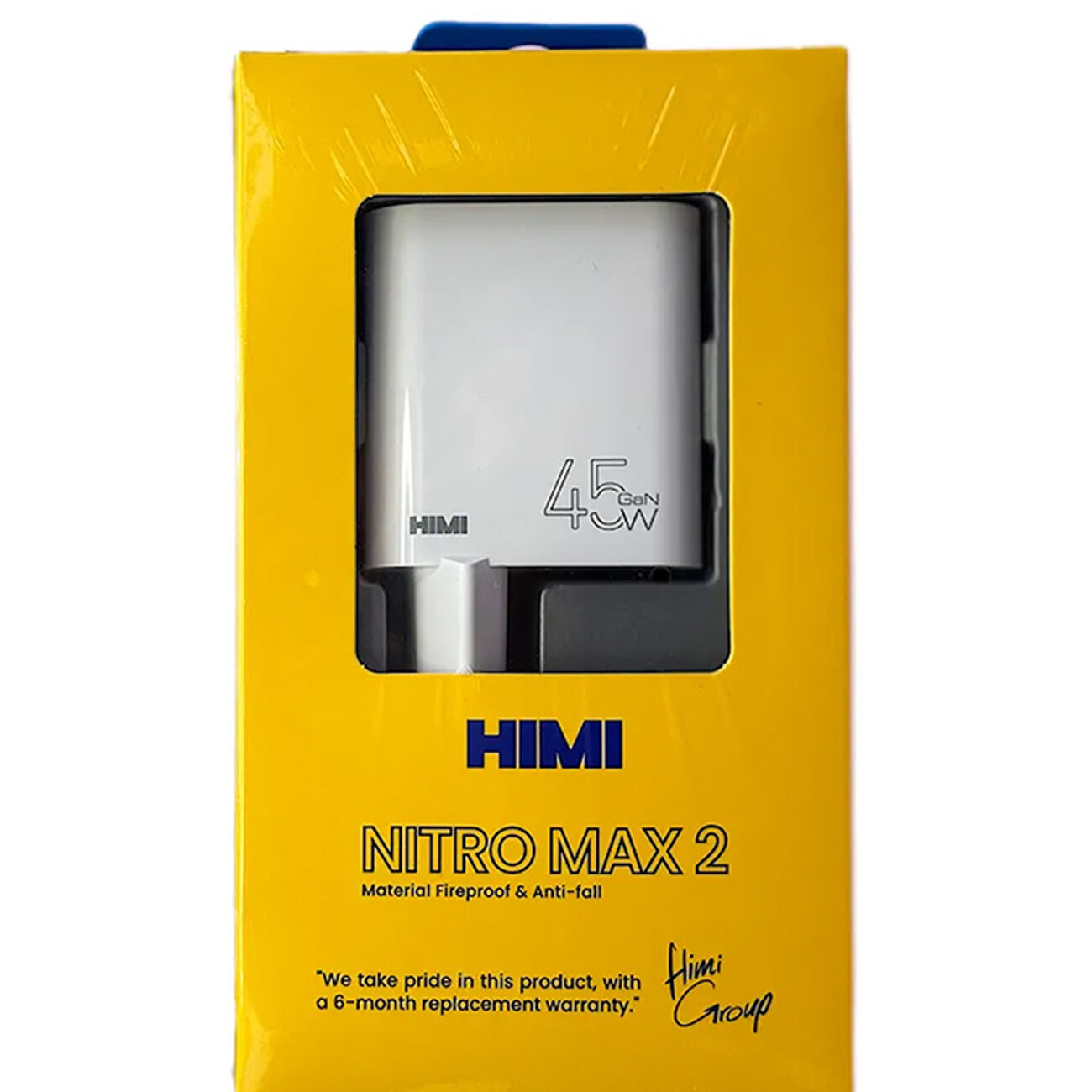 قیمت شارژر دیواری 45 وات تایپ سی و یو اس بی هیمی