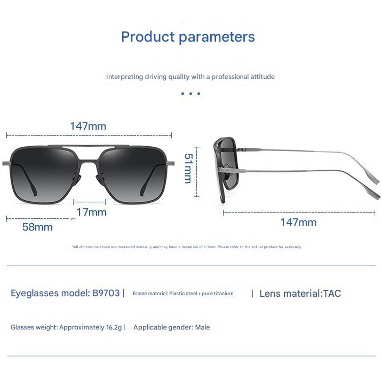 فروش عینک دودی پلاریزه کارن بازار