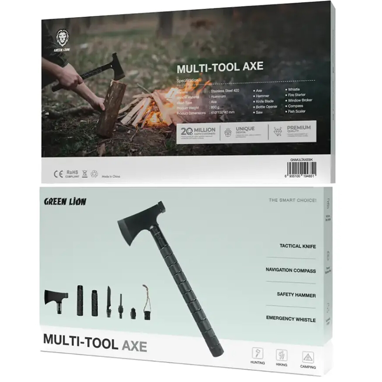 قیمت تبر چندکاره گرین لاین