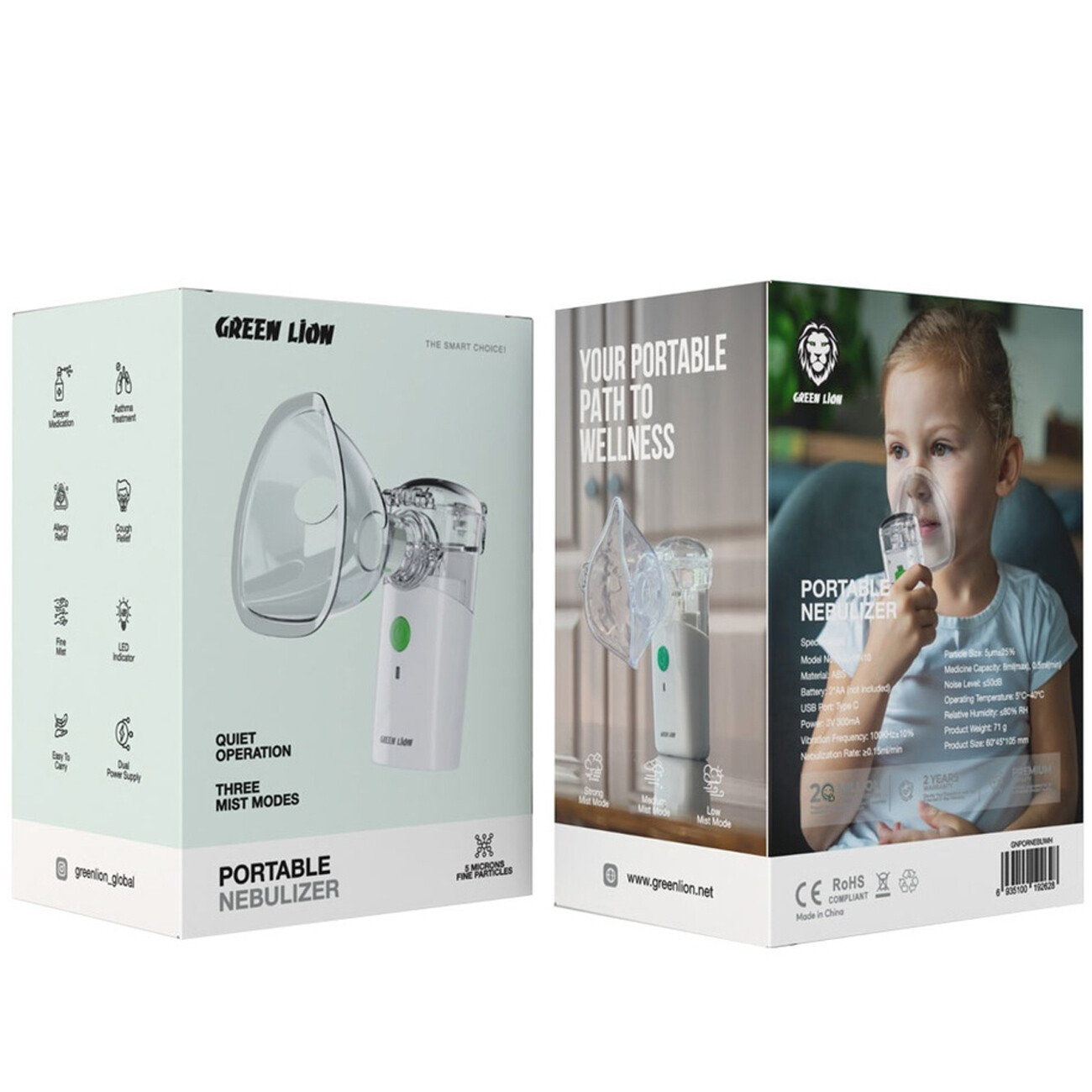 قیمت نبولایزر قابل حمل گرین لاین