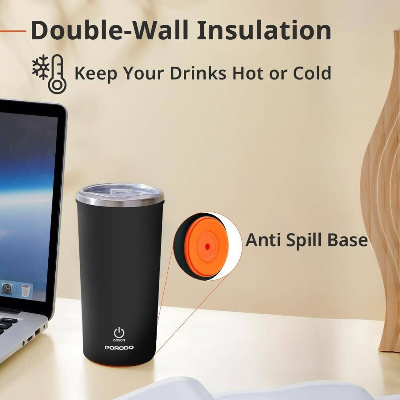 فروش ماگ هوشمند پورودو با قابلیت مخلوط‌کن