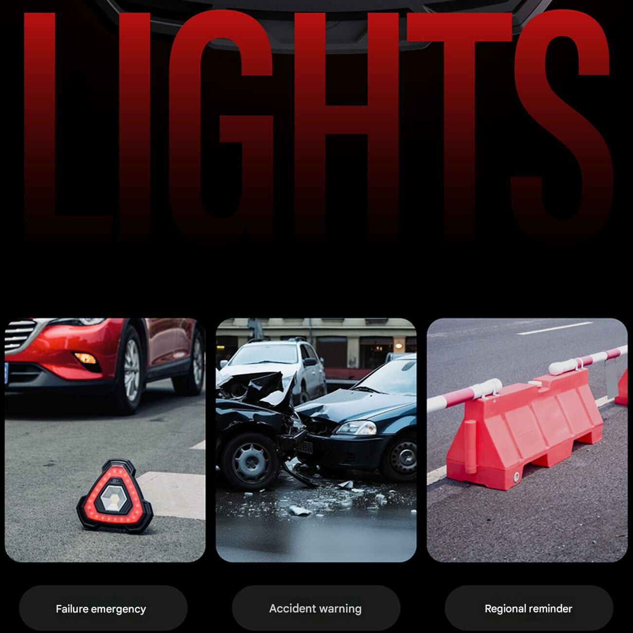 قیمت چراغ هشدار مثلثی شارژی