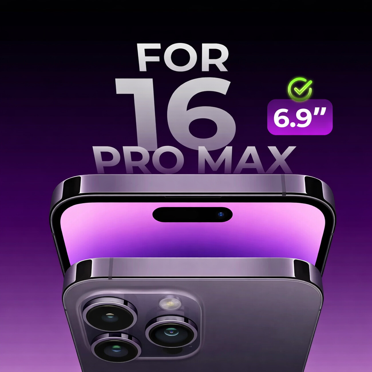 فروش محافظ صفحه نمایش شفاف آیفون 16 پرومکس مکسول