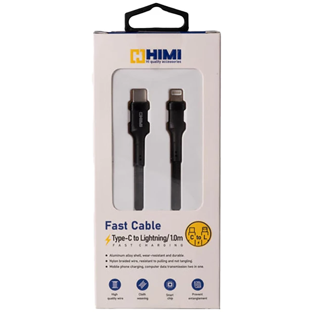 کیفیت کابل تایپ سی به لایتنینگ هیمی