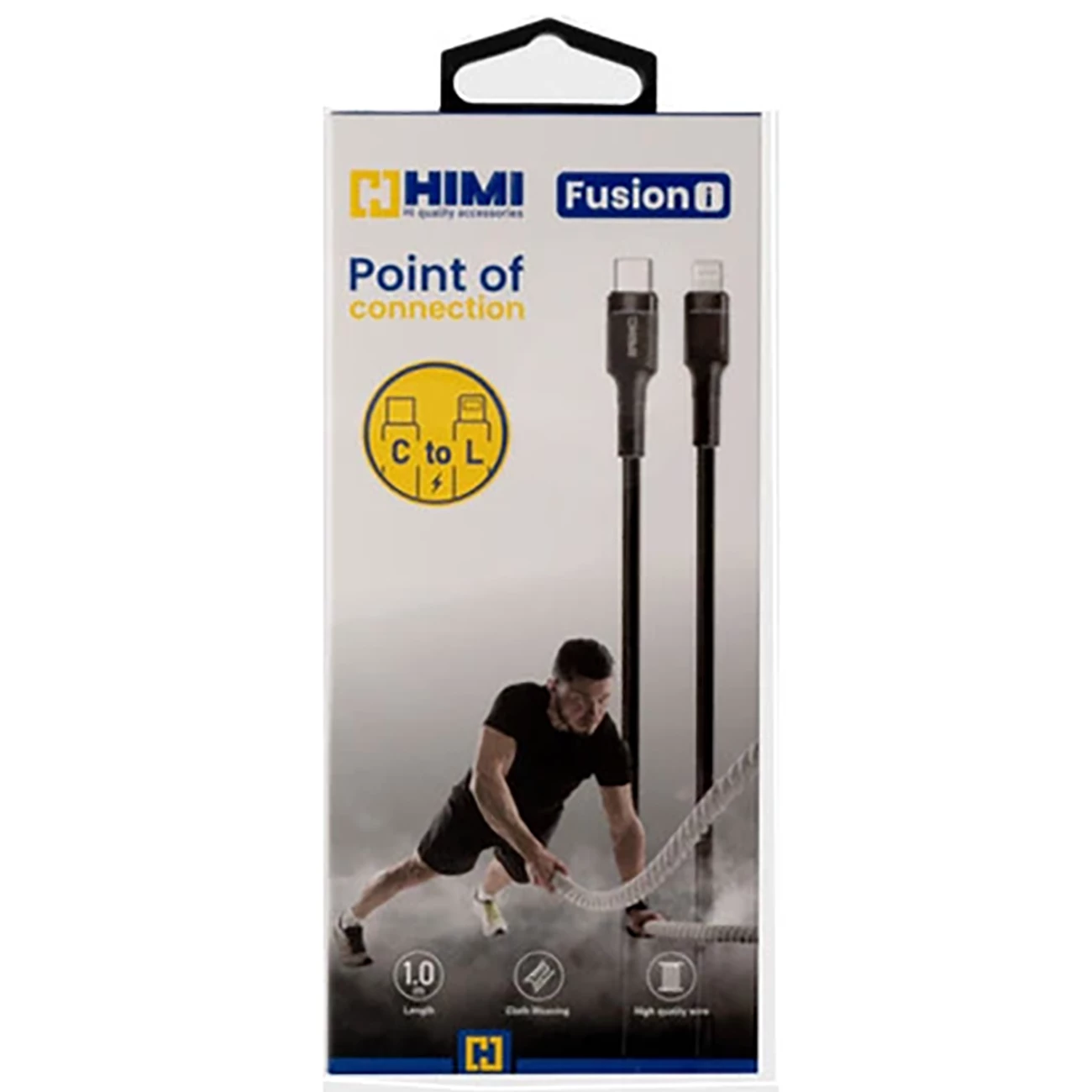 خرید کابل تایپ سی به لایتنینگ هیمی