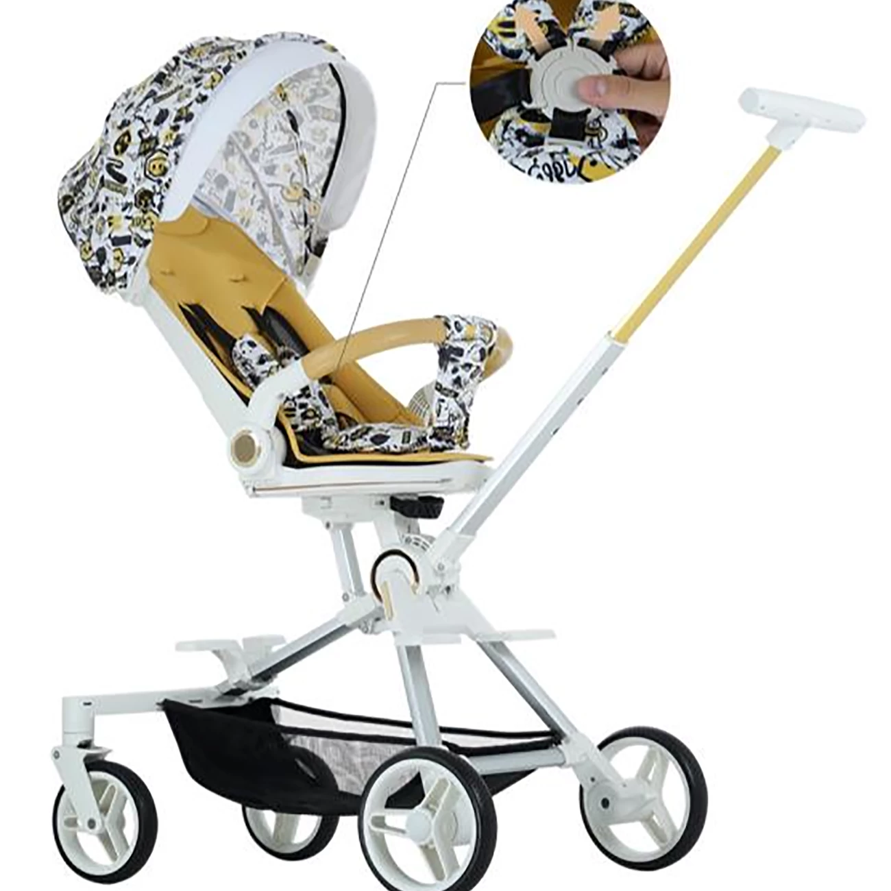 خرید کالسکه بچه تاشو با سایبان