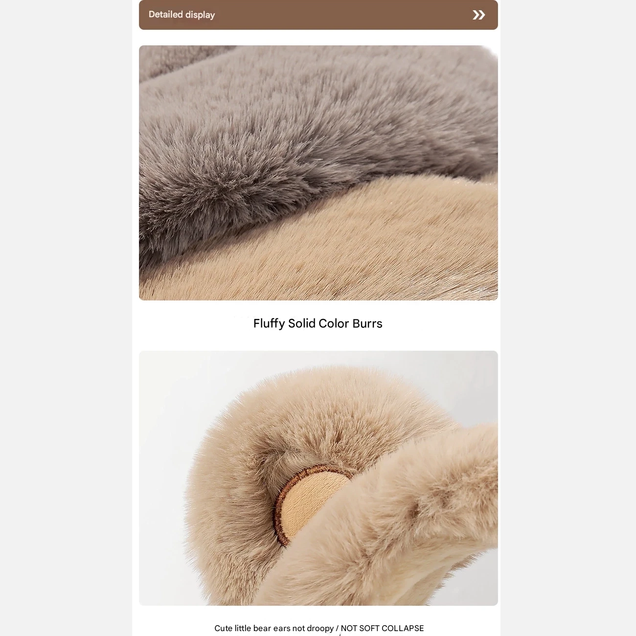 گوش گیر زمستانی دخترانه گولووجوی