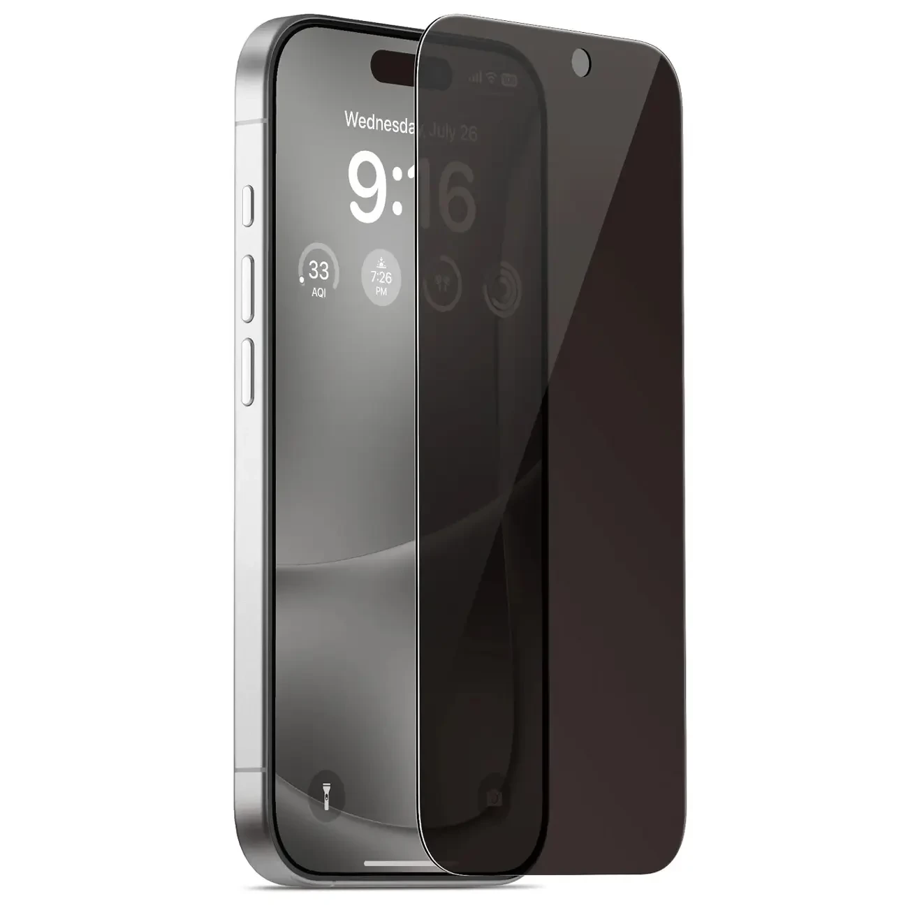 گلس پرایویسی گوشی آیفون 17 پرو موکوسون Mocoson پنج بعدی