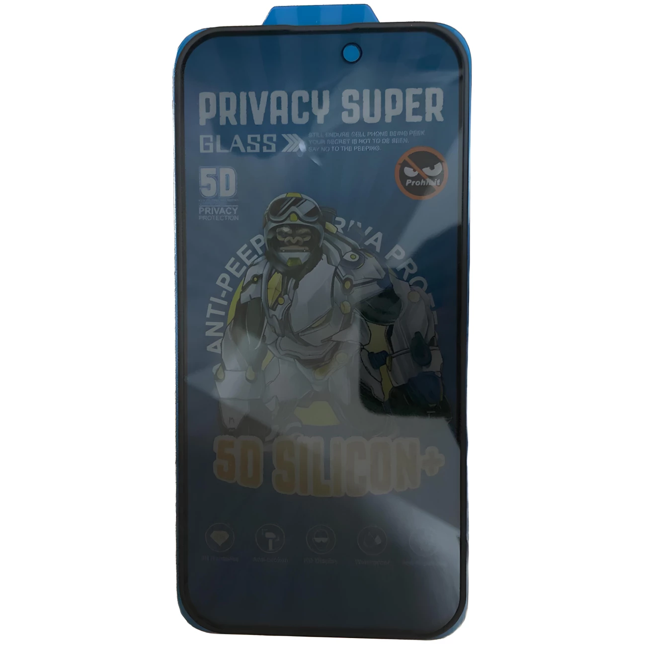 کیفیت گلس پرایویسی گوشی آیفون 17 پرو 5 بعدی موکوسون