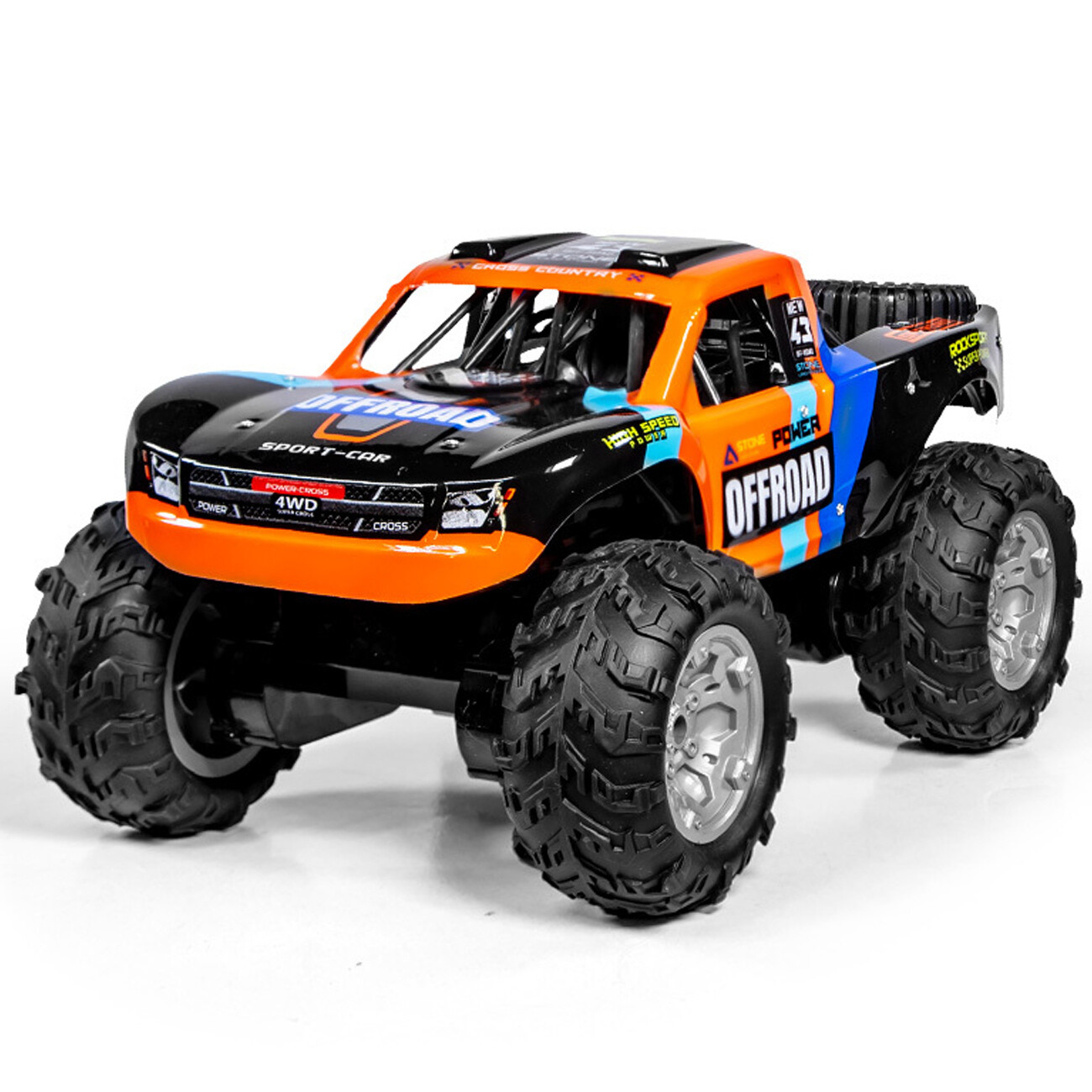 ماشین آفرود اسباب بازی بزرگ JJRC-Q205 آبی خاکی