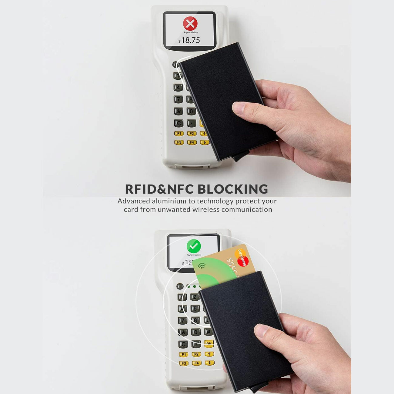 جا کارتی مردانه آلومینیومی