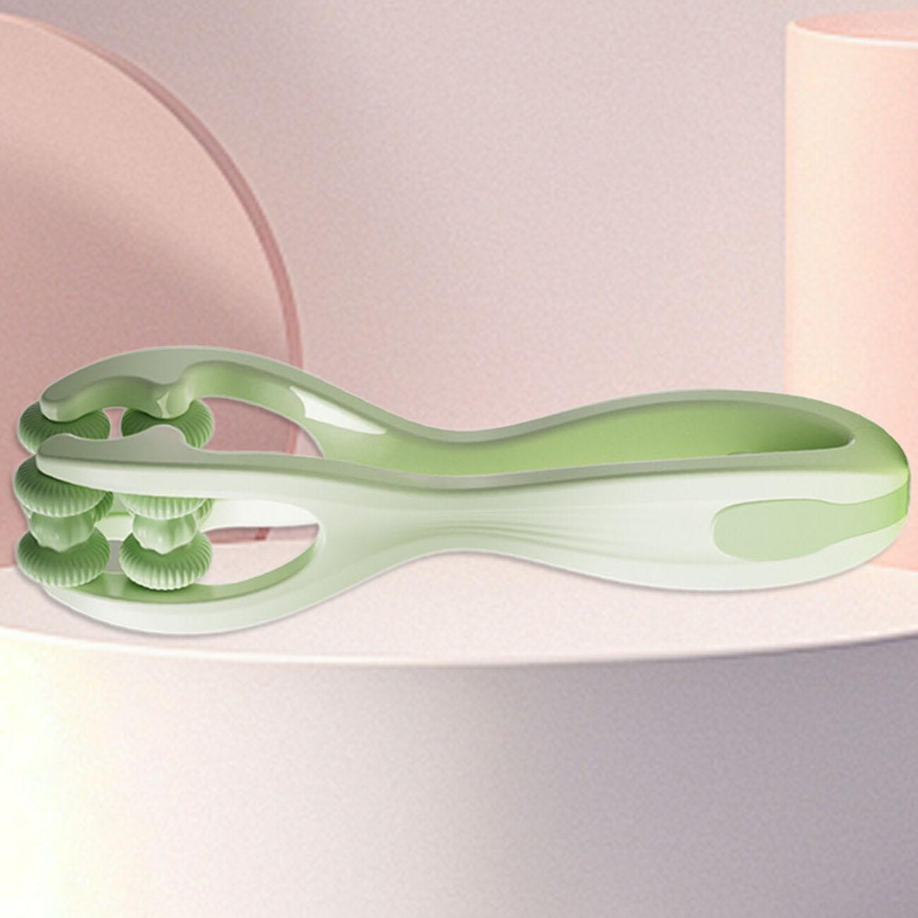 فروش ماساژور انگشتی  سبز دو غلتکی