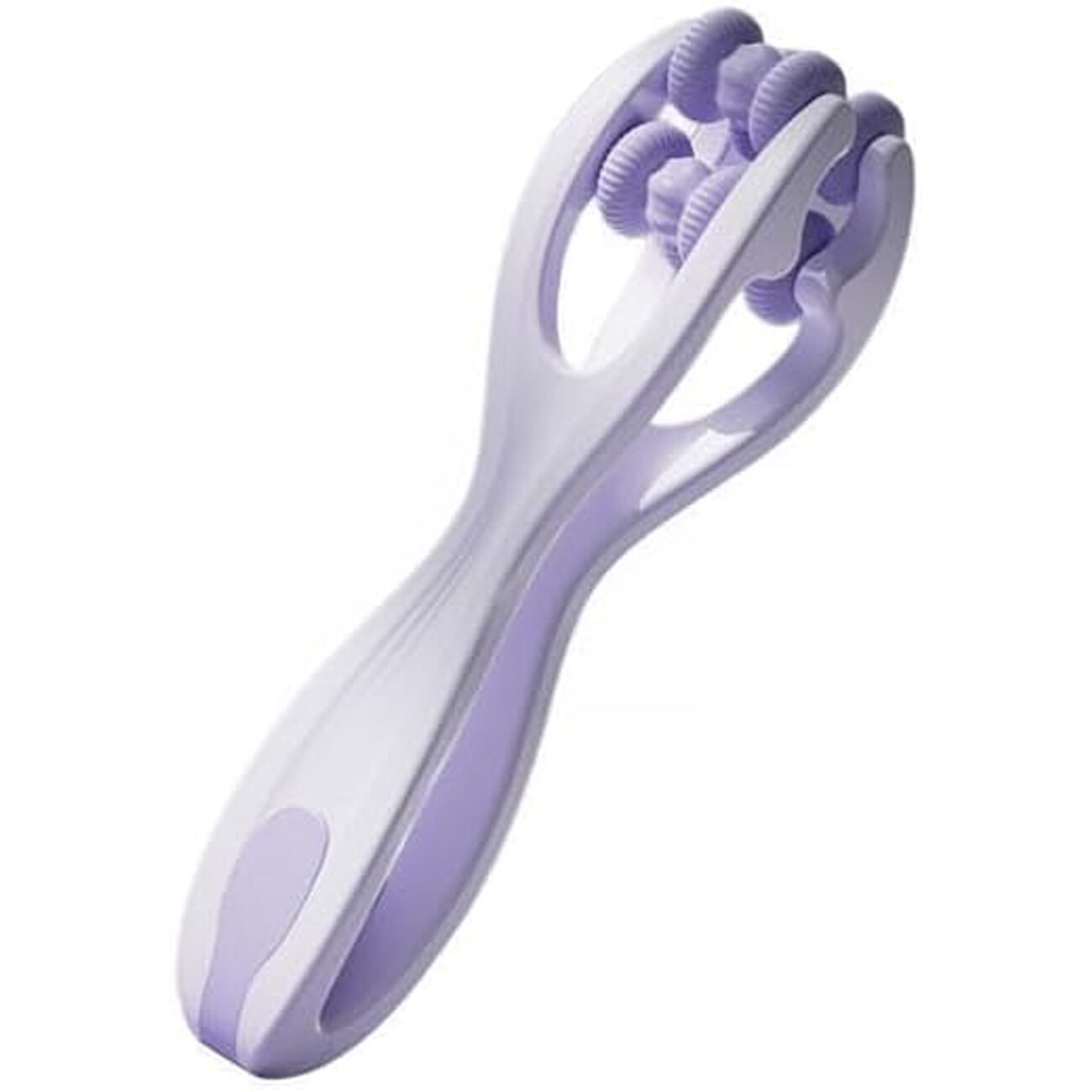 ماساژور انگشتی بنفش دو غلتکی