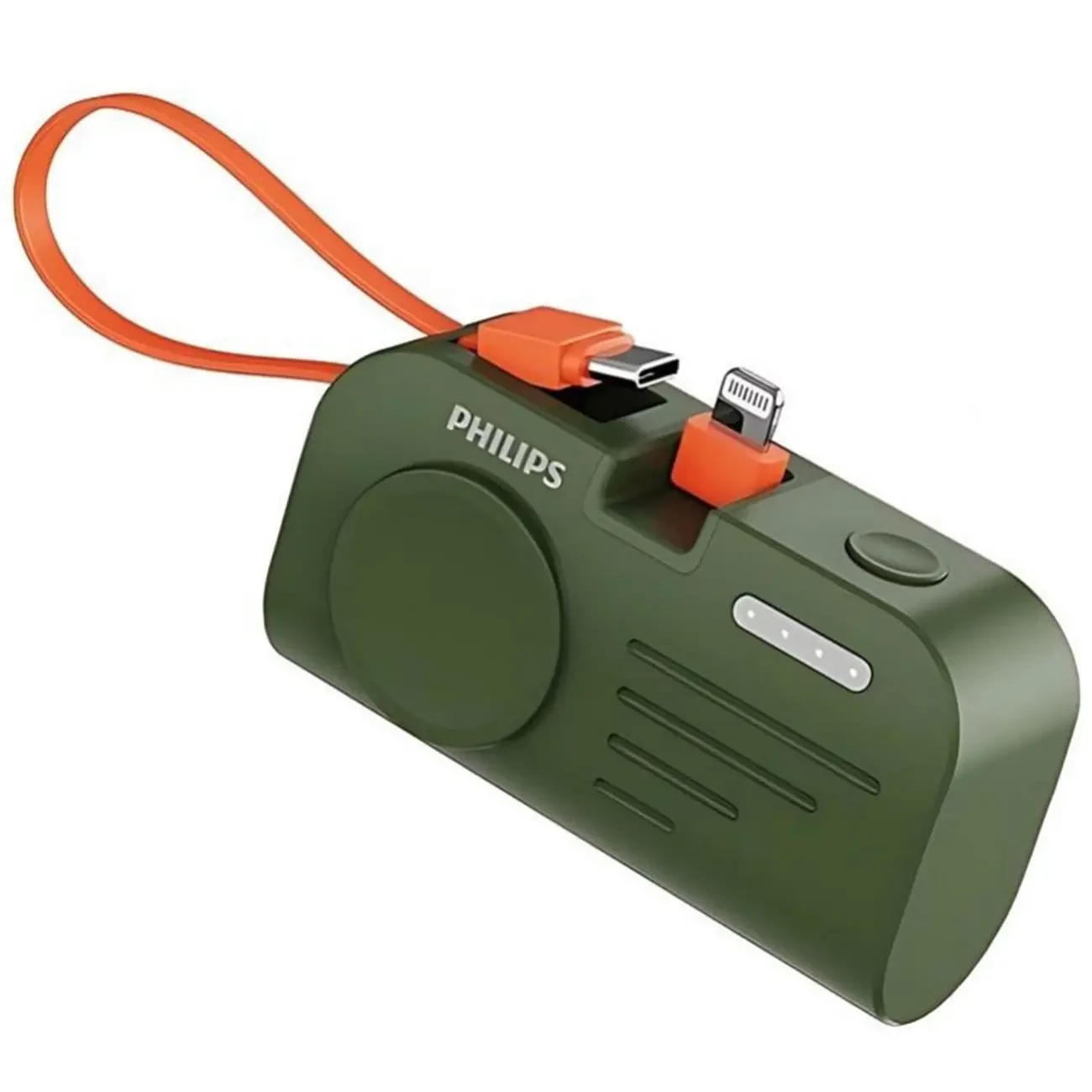 خرید پاوربانک شارژ سریع 5000 فیلیپس با قابلیت شارژ اپل واچ