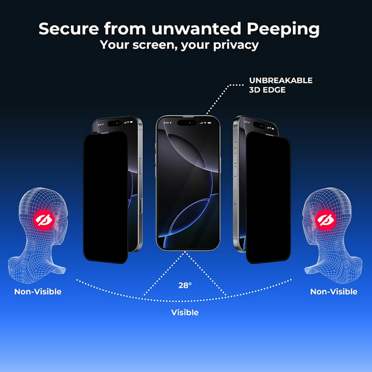 خرید گلس پرایوسی آیفون 16 پرومکس مکسول