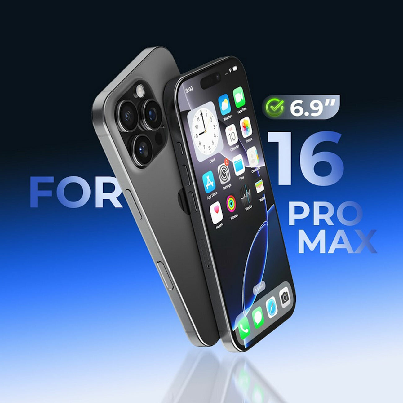 فروش گلس پرایوسی آیفون 16 پرومکس مکسول