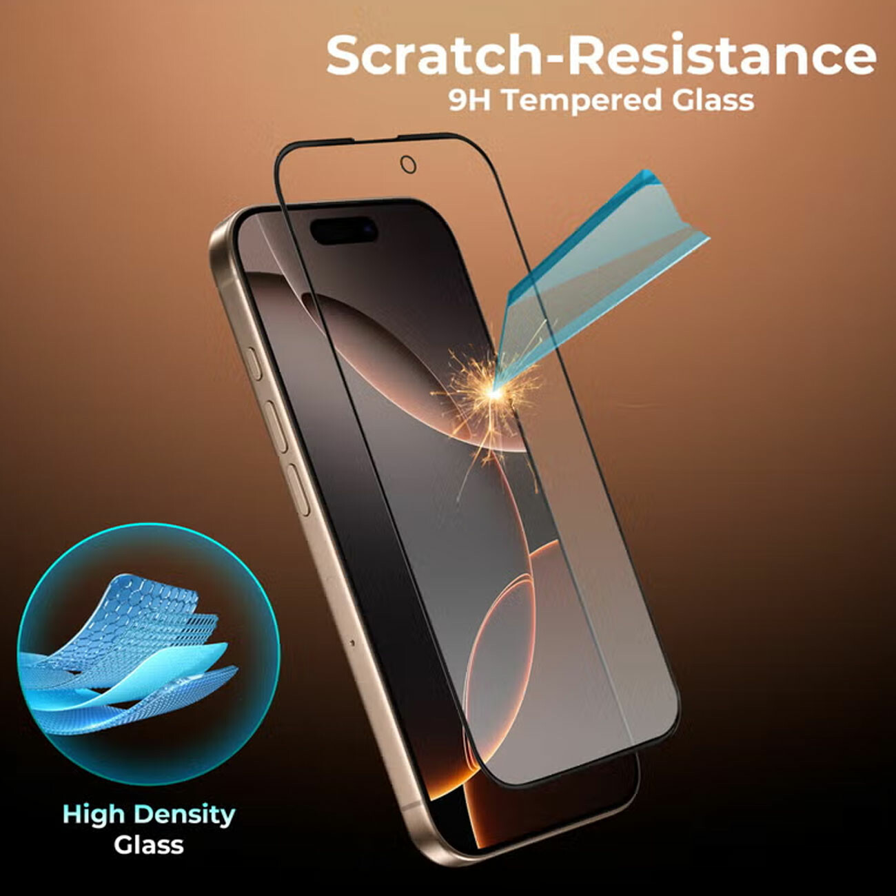 بهترین گلس پرایوسی آیفون 16 پرو مکسول