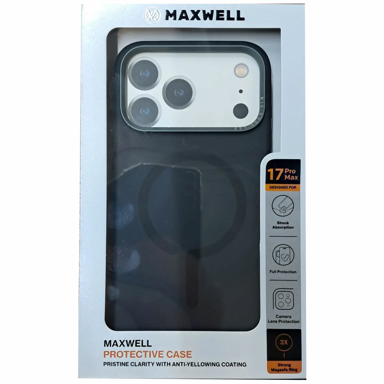 قاب مگ سیف آیفون 17 پرومکس مکسول