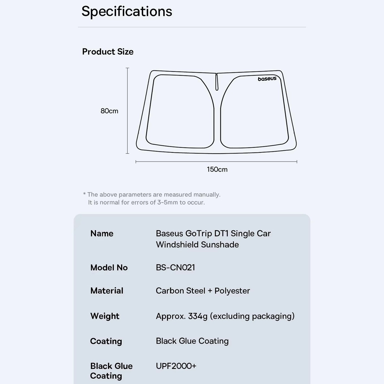 فروش سایبان شیشه جلو ماشین بیسوس