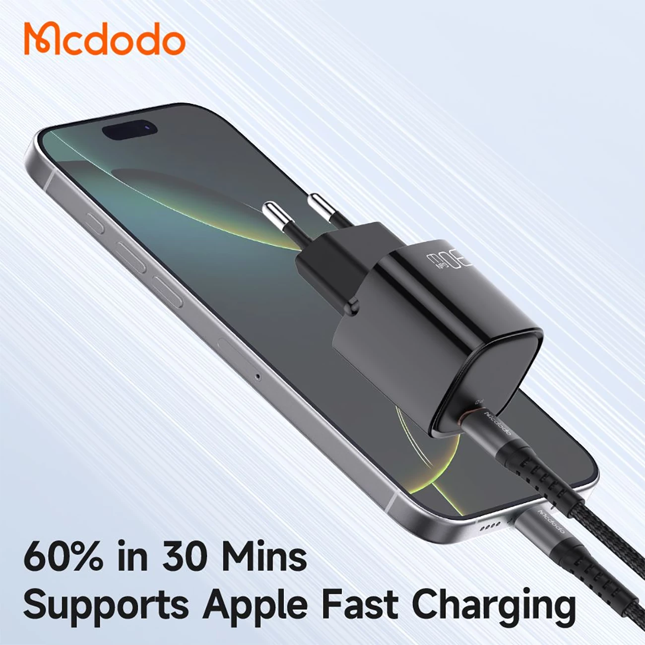 فروش شارژر دیواری مینی 30 وات مک دودو