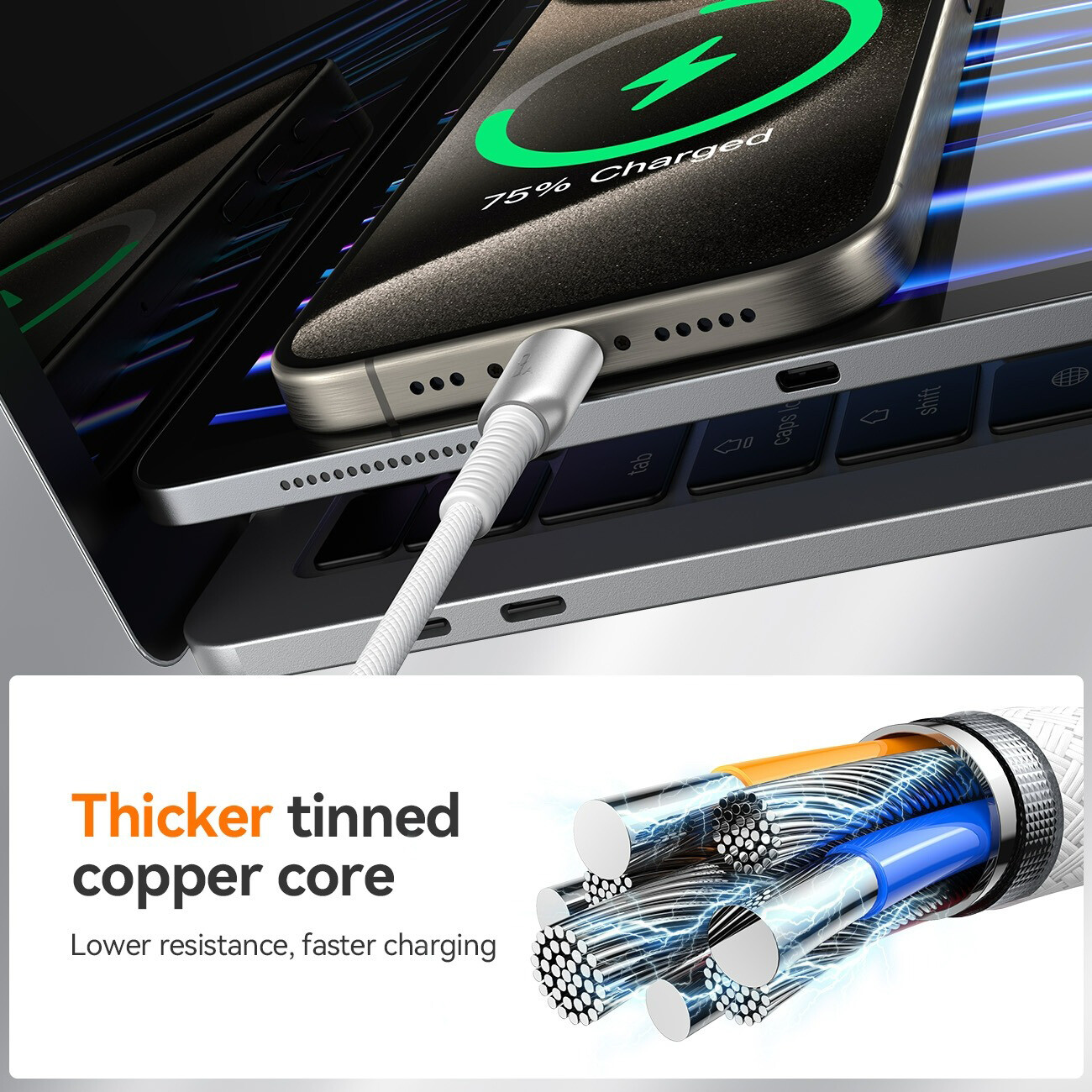 خرید کابل لایتینگ جویروم