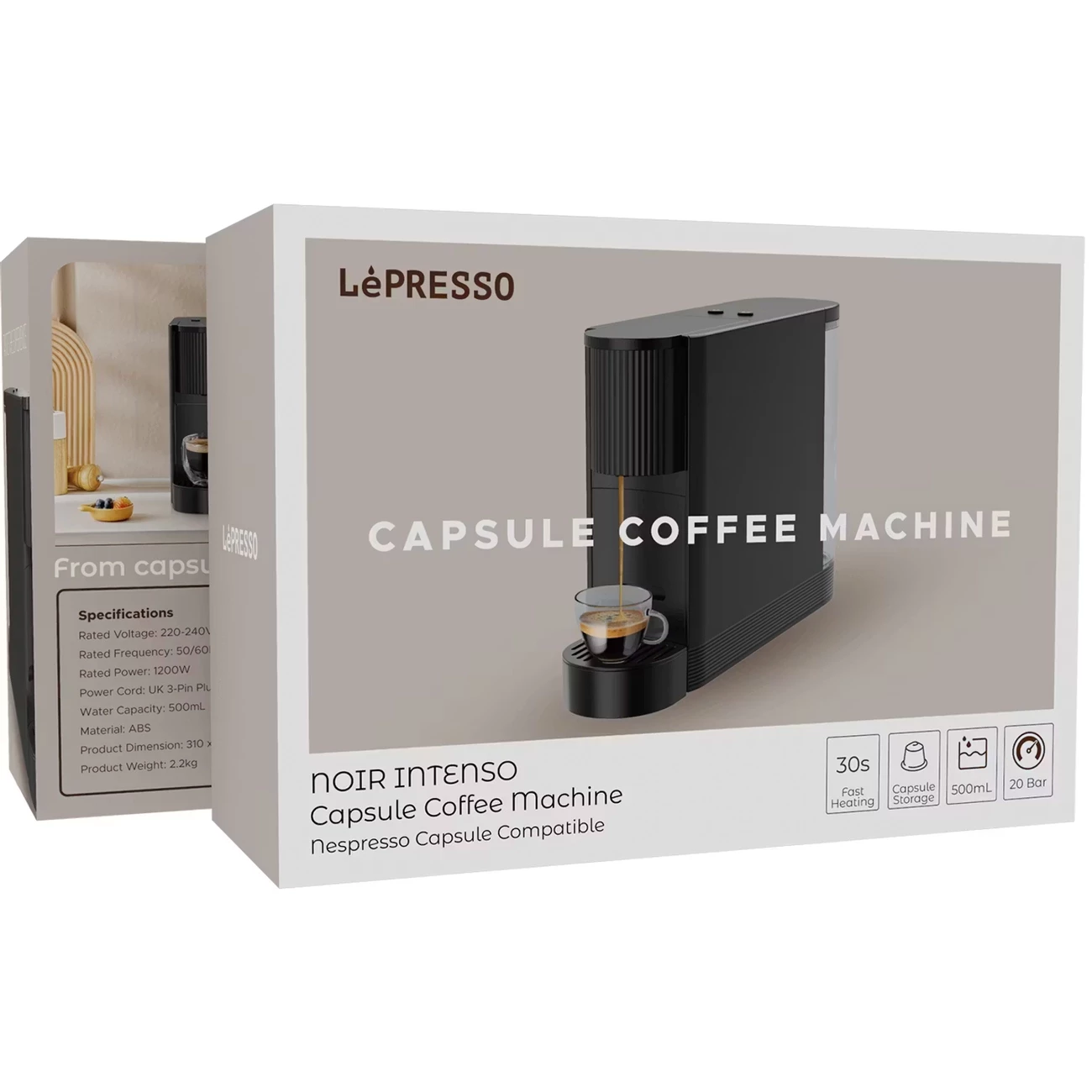 قهوه ساز کپسولی اتوماتیک لپرسو