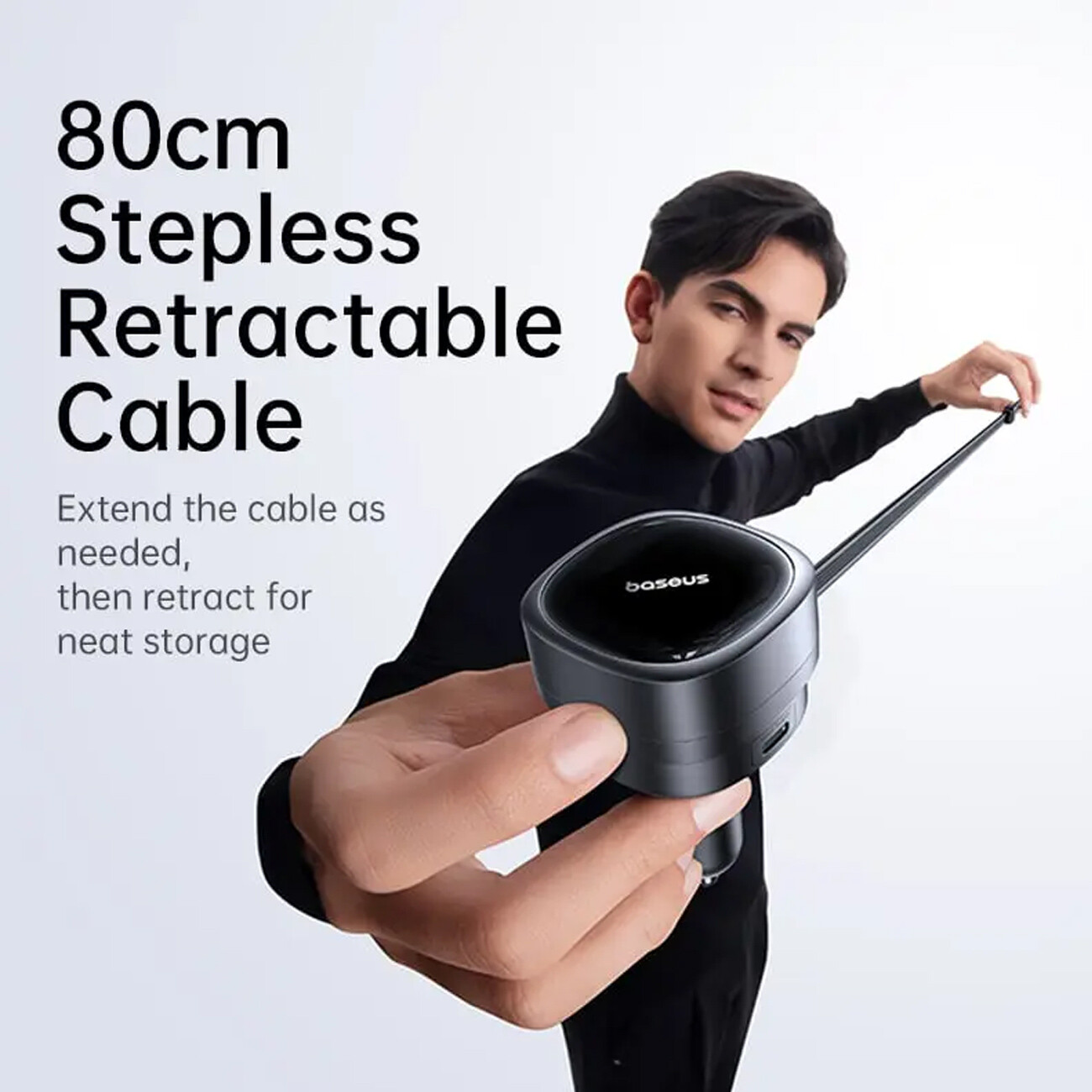 شارژر فندکی فست شارژ  بیسوس