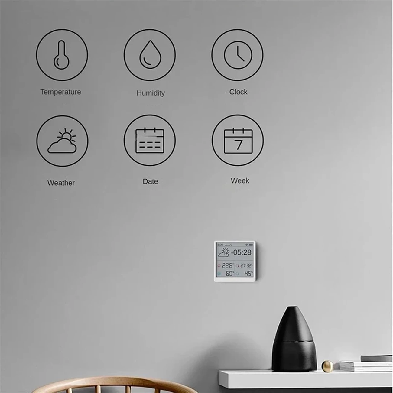 فروش دماسنج رطوبت سنج هوشمند دوکا شیائومی