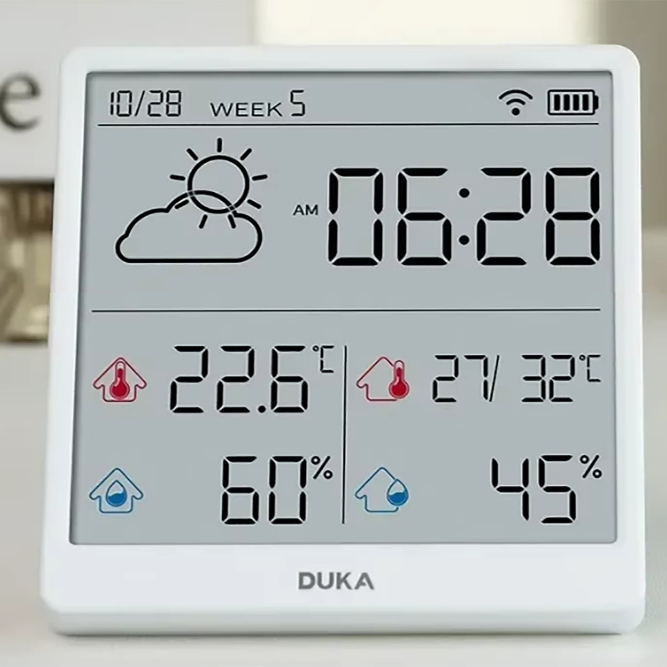 قیمت دماسنج رطوبت سنج هوشمند دوکا شیائومی