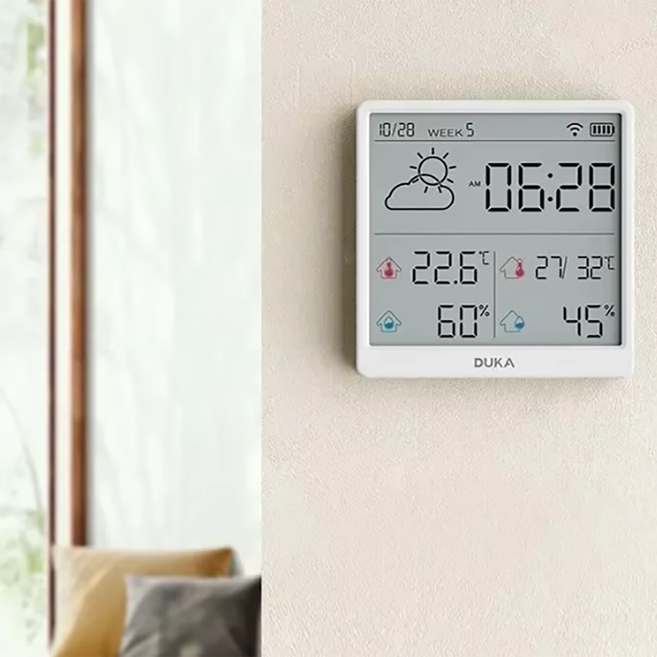 بهترین دماسنج رطوبت سنج هوشمند دوکا شیائومی