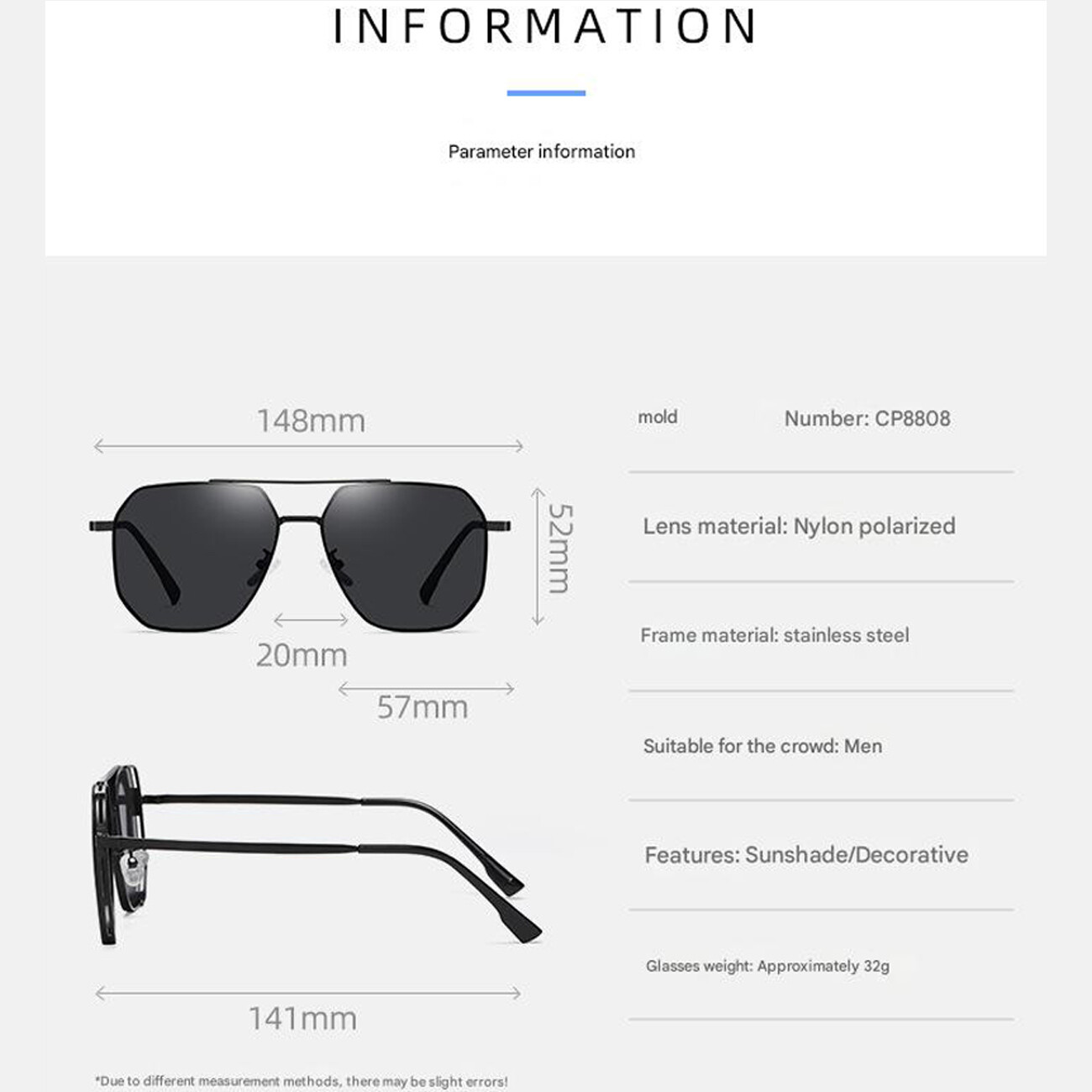 بهترین عینک دودی مردانه پلاریزه