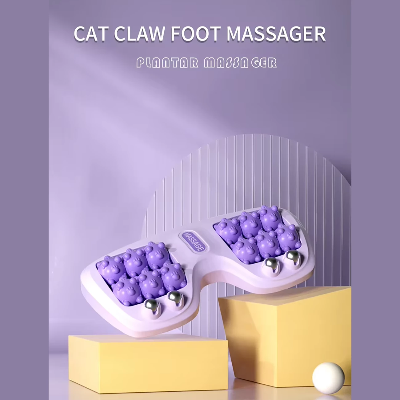 فروش ماساژور غلتکی پا، طرح پنجه گربه