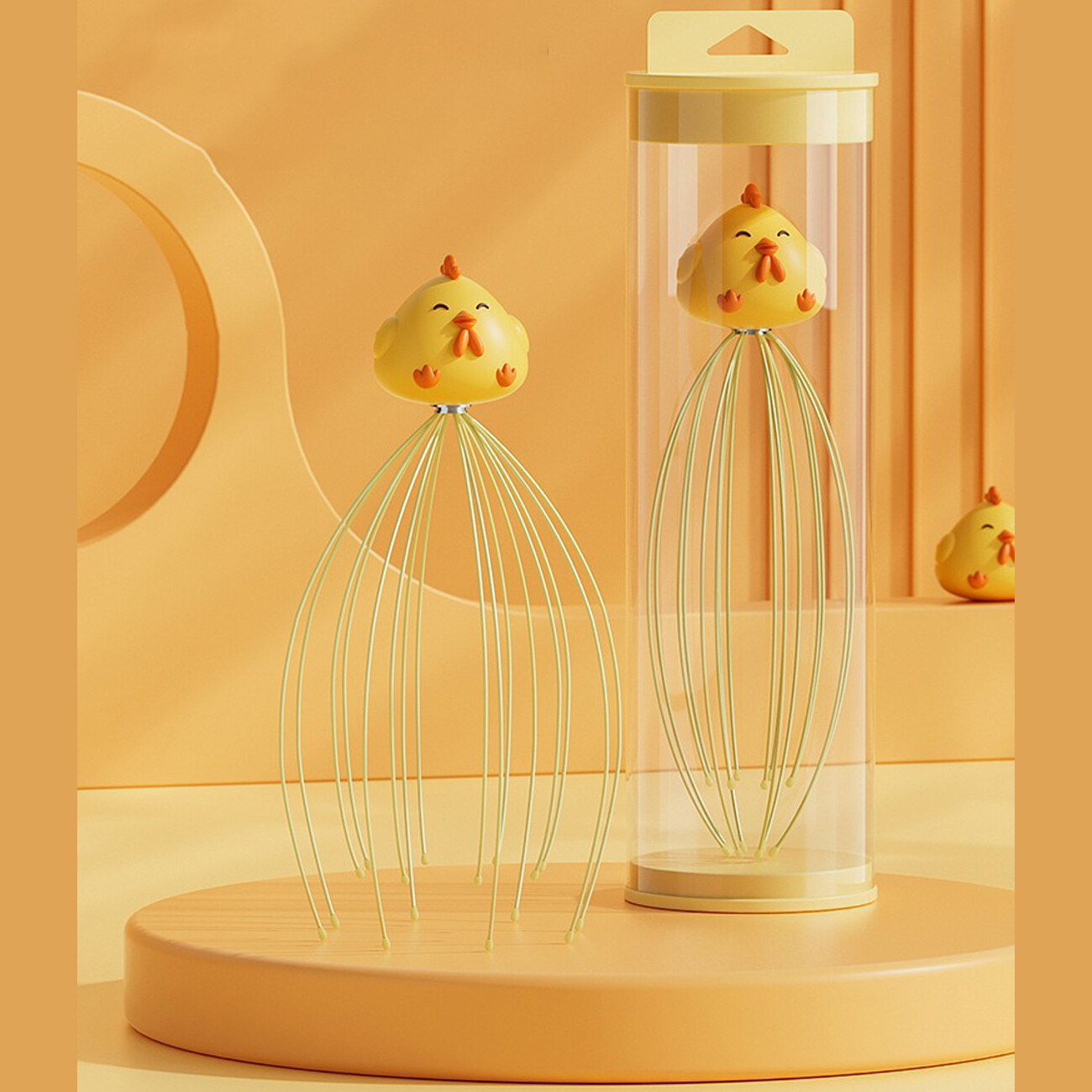 خرید ماساژور سر طرح جوجه