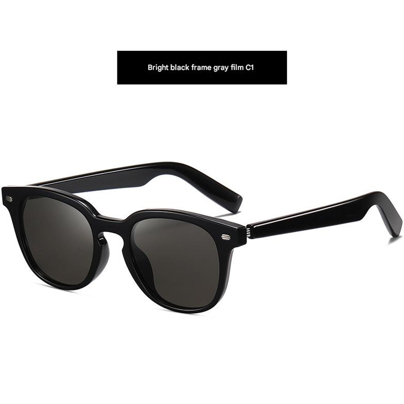 عینک دودی  مشکی  کارن بازار