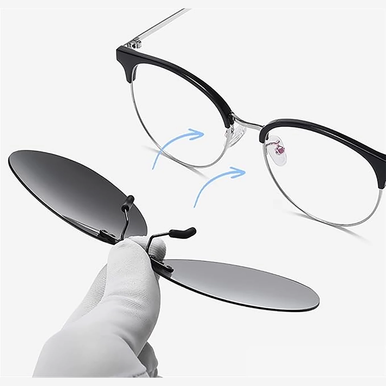 خرید عینک آفتابی کلیپسی پلاریزه کارن