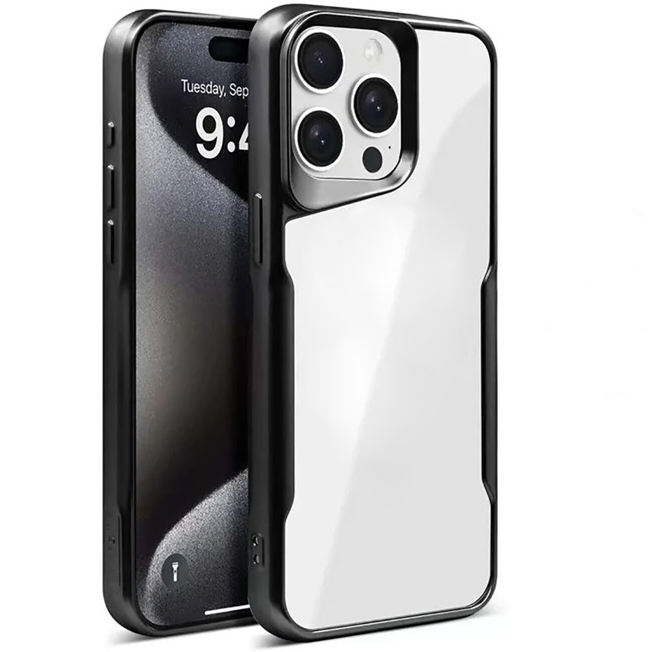 قاب گوشی آیفون 15 ایکس لرد XLORD مدل Shockproof نیمه شفاف