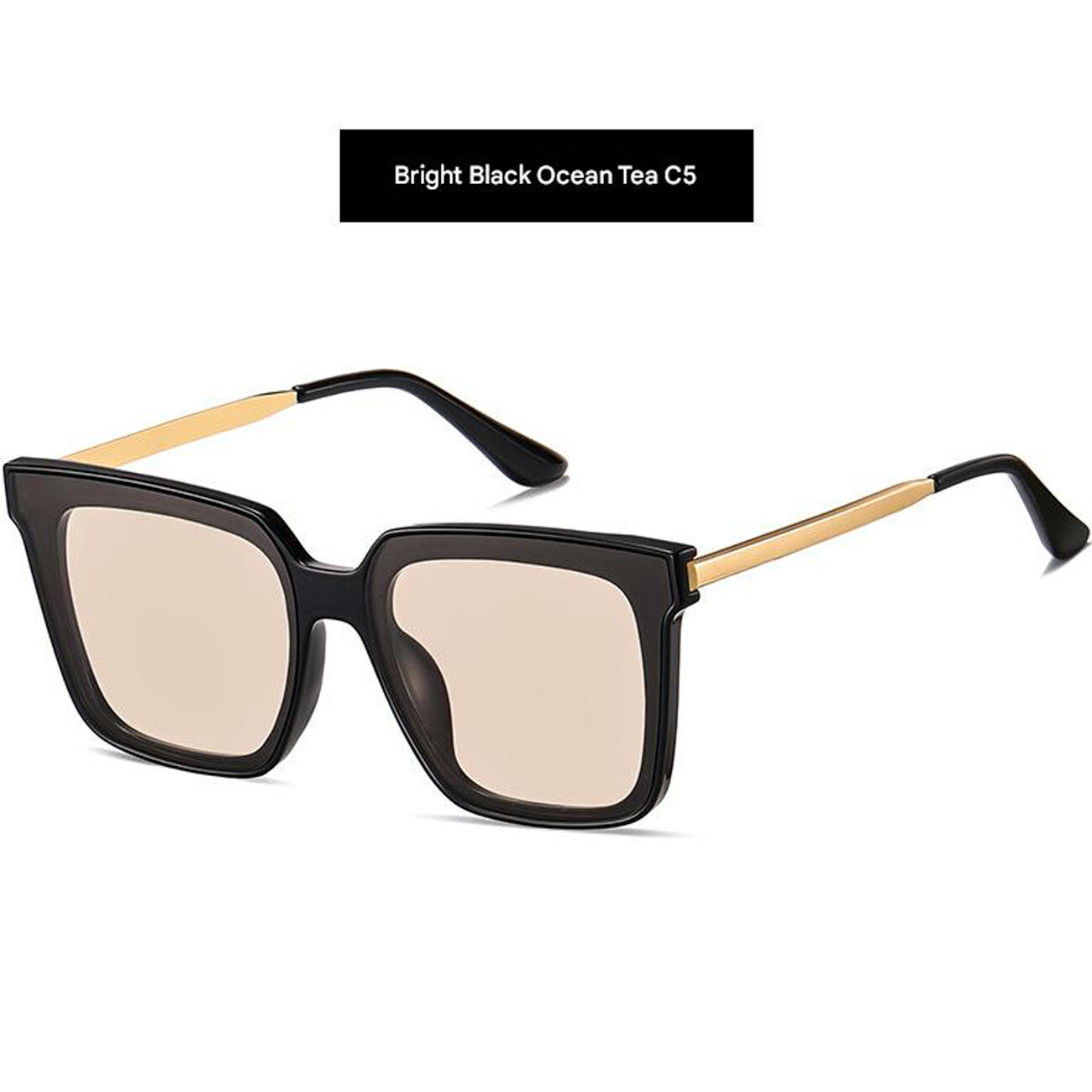 فروش عینک دودی مربعی کارن بازار