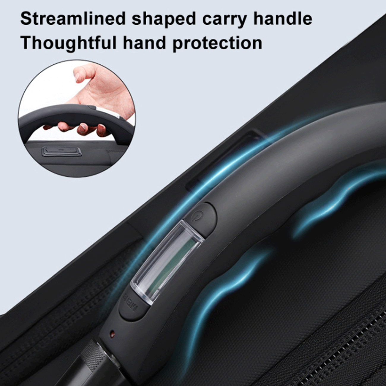 خرید کوله پشتی مسافرتی ضد سرقت طرح چمدان بنج