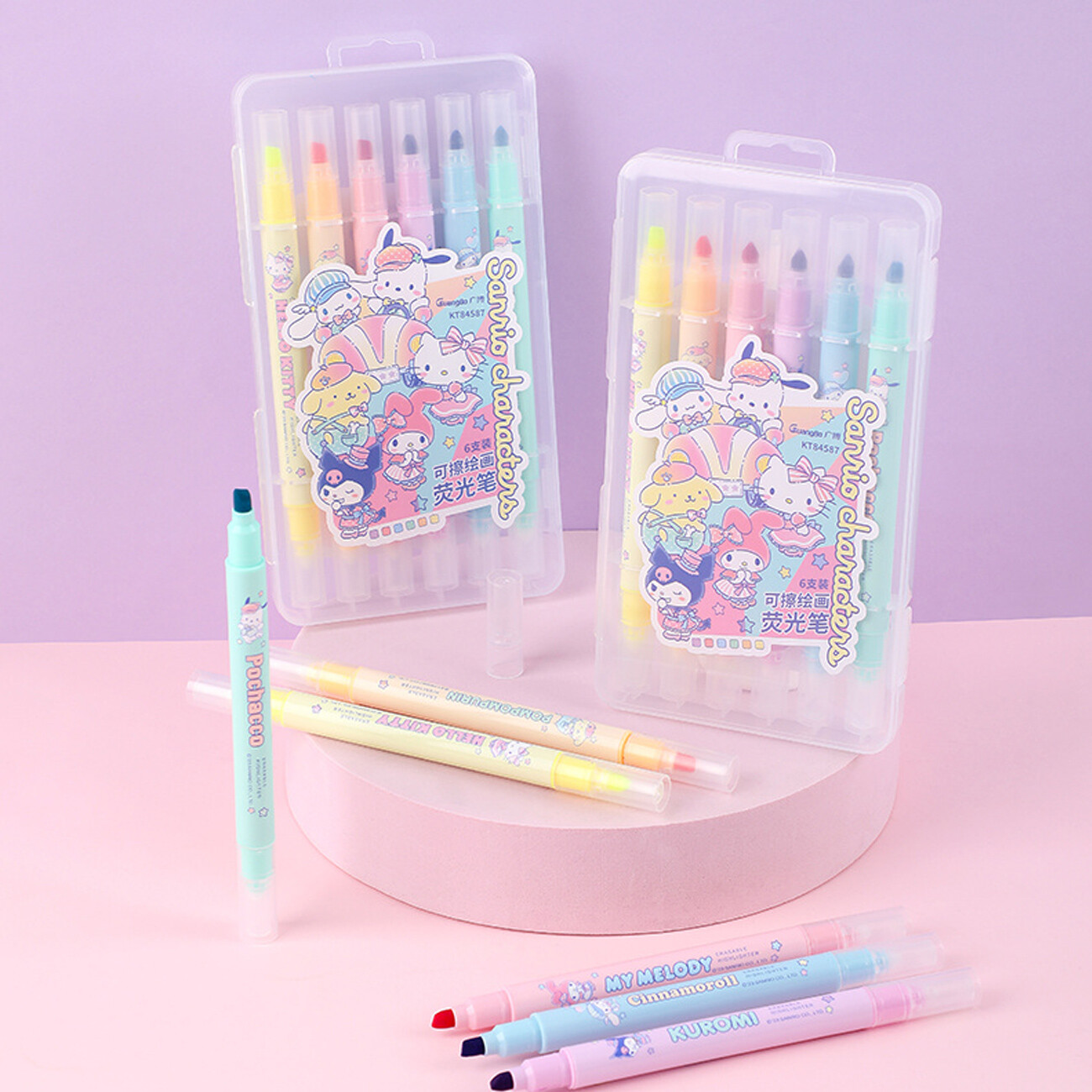 ست ماژیک هایلایتر گوانگبو