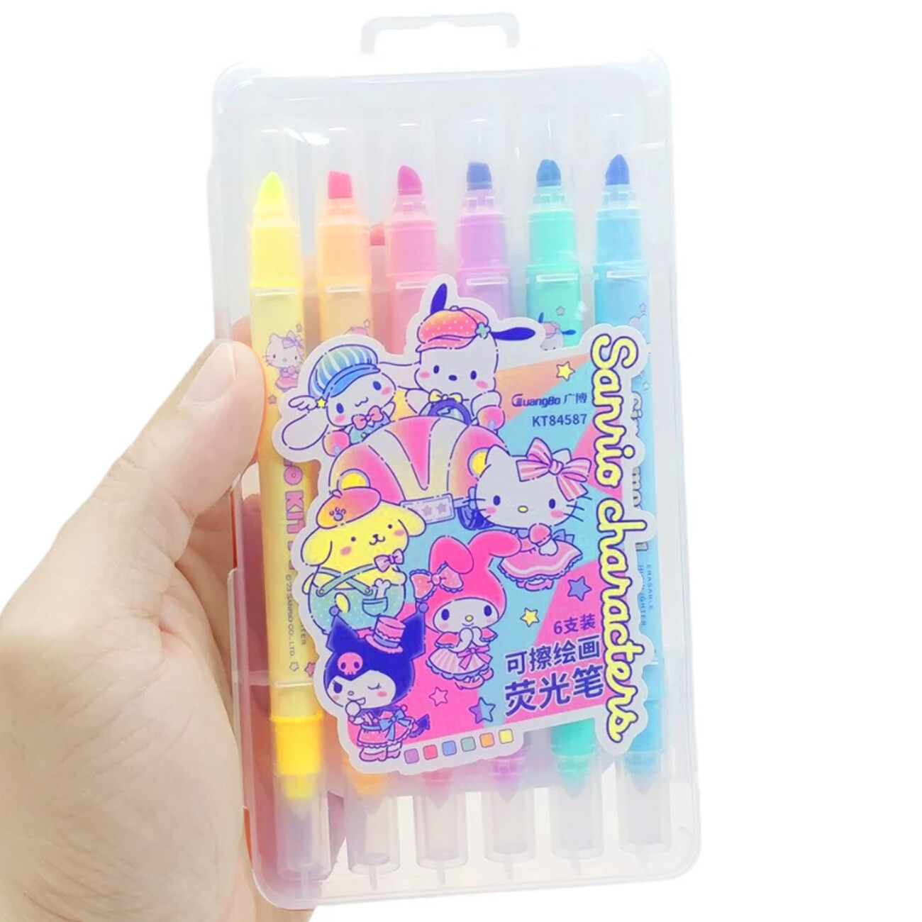 خرید ست ماژیک هایلایتر گوانگبو