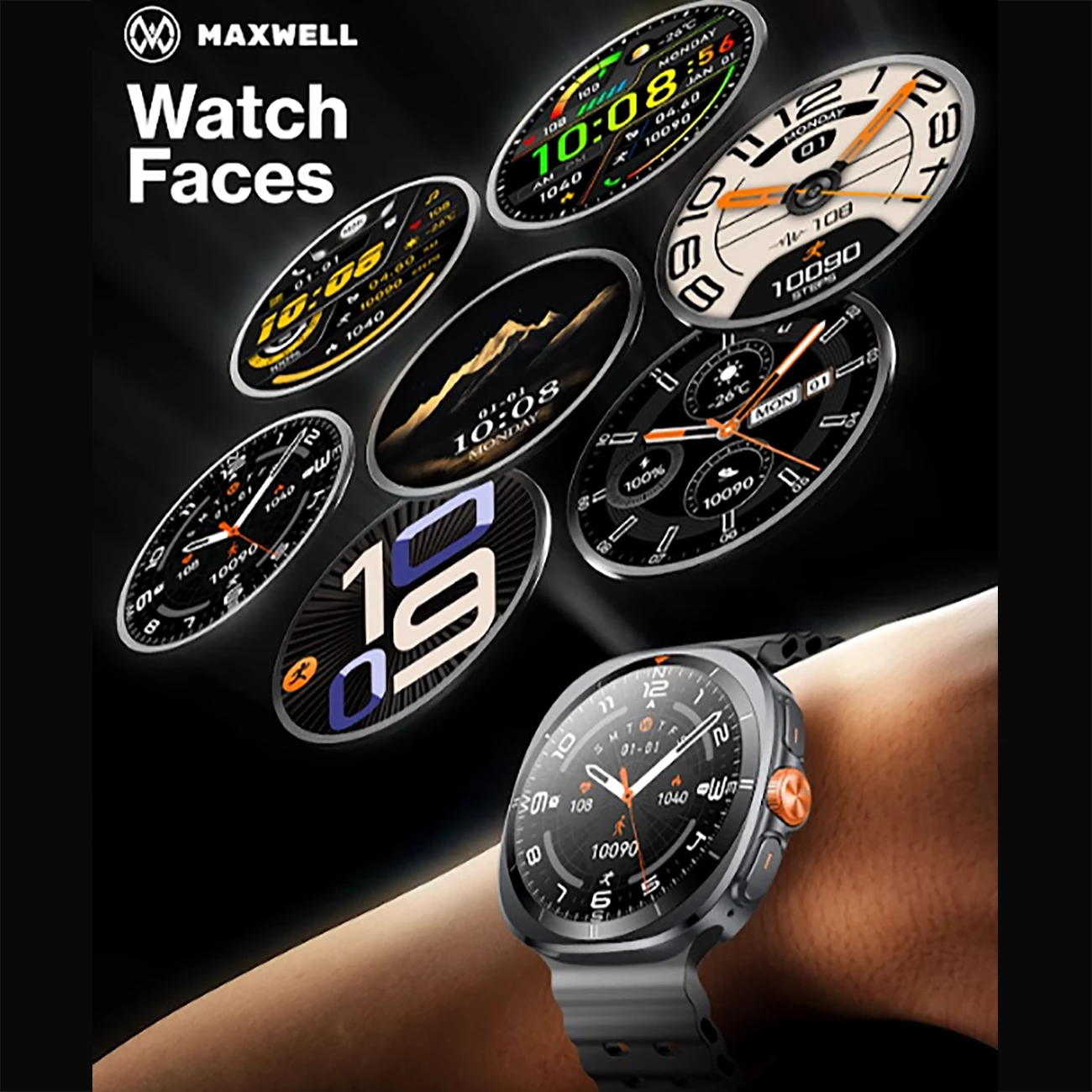 کیفیت ساعت هوشمند مکسول
