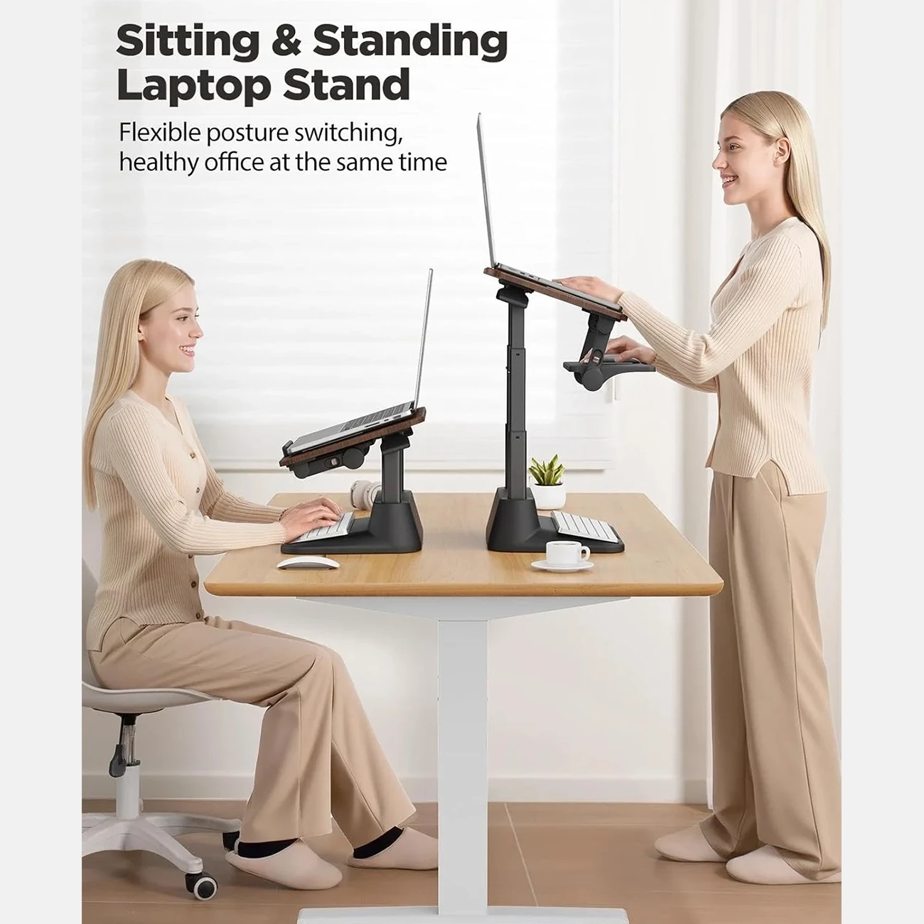 خرید میز و پایه نگهدارنده لپ‌تاپ تا 17 اینچ سایجی