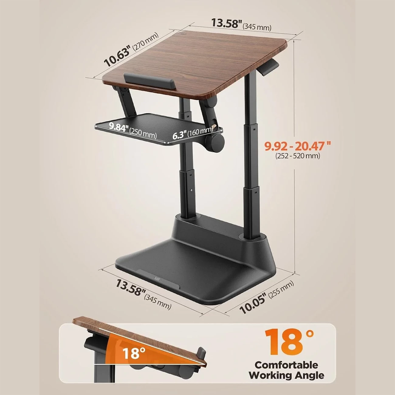بهترین میز و پایه نگهدارنده لپ‌تاپ تا 17 اینچ سایجی