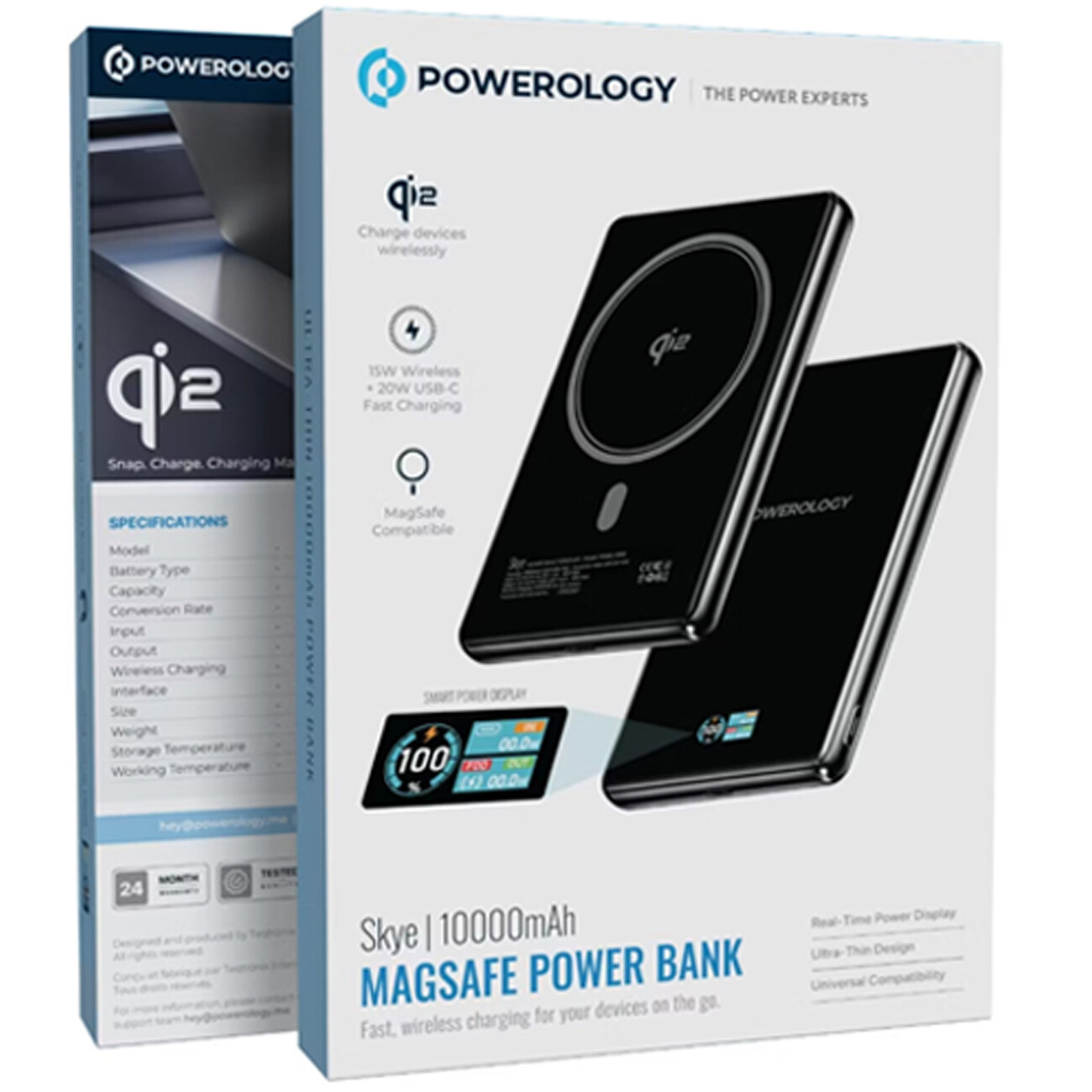 قیمت پاوربانک وایرلس10000 پاورولوژی